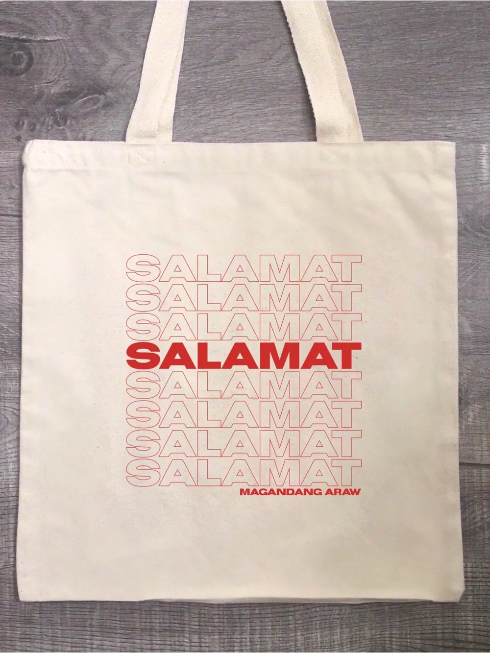 Mahal Kita Filipino Tagalog Red Bandana